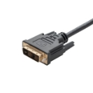 2m DVI-D Monitor Connector Cable - Male to Male - 18+1 Single link